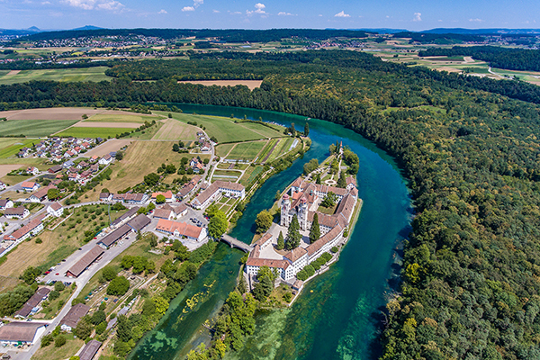 16. Juli: Kloster Rheinau